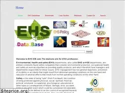 Sites similar to ehsdb.com