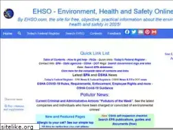 Sites similar to ehso.com