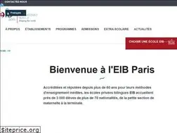 Sites similar to eibparis.com