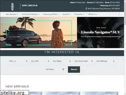 Sites similar to eidelincoln.net