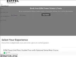 Sites similar to eiffeltickets.com