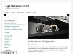 Sites similar to eigenheimseite.de