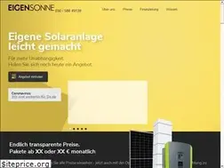 Sites similar to eigensonne.de