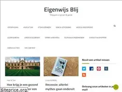 Sites similar to eigenwijsblij.nl