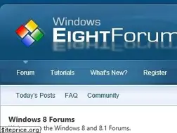 Sites similar to eightforums.com