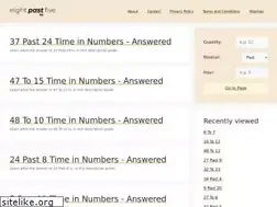 Sites similar to eightpastfive.com