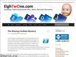 Sites similar to eightwone.com