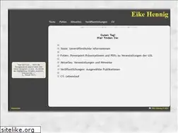 Sites similar to eike-hennig.de