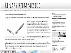 Sites similar to einar.haraldseid.net