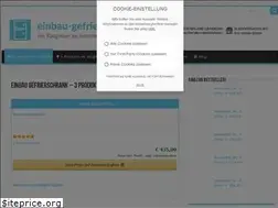Sites similar to einbau-gefrierschrank.de