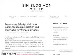 Sites similar to einblogvonvielen.org