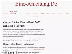 Sites similar to eine-anleitung.de
