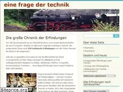 Sites similar to eine-frage-der-technik.de