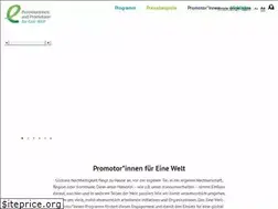Sites similar to einewelt-promotorinnen.de