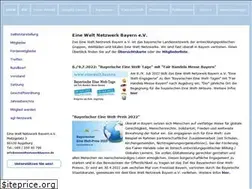 Sites similar to eineweltnetzwerkbayern.de