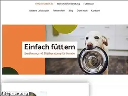 Sites similar to einfach-fuettern.de