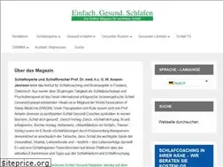 Sites similar to einfach-gesund-schlafen.com