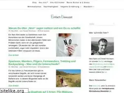 Sites similar to einfachbewusst.de