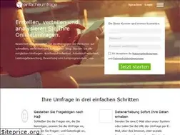 Sites similar to einfacheumfrage.de