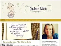 Sites similar to einfachklein.de