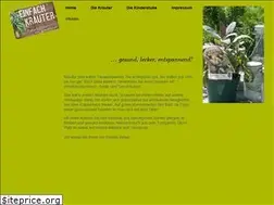 Sites similar to einfachkraeuter.de