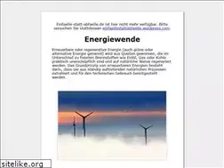 Sites similar to einfaelle-statt-abfaelle.de