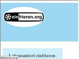 Sites similar to einfrieren.org
