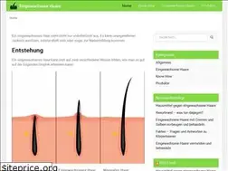 Sites similar to eingewachsene-haare.eu