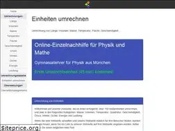 Sites similar to einheitenumrechnen.com
