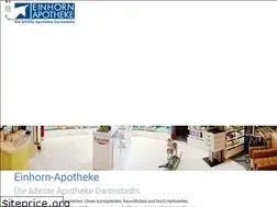 Sites similar to einhorn-apotheke.de