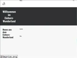 Sites similar to einhornwunderland.de