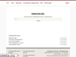Sites similar to einkaskjol.is