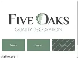 Sites similar to einkaufen.five-oaks-int.de