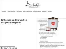 Sites similar to einkochfee.de