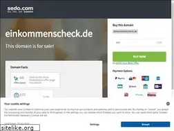Sites similar to einkommenscheck.de