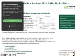Sites similar to einkommenssteuertabelle.de