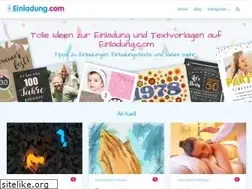 Sites similar to einladung.com