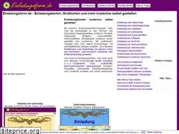 Sites similar to einladungsform.de