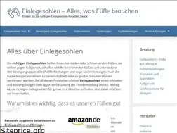 Sites similar to einlege-sohlen.de