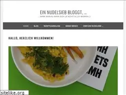 Sites similar to einnudelsiebbloggt.com