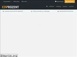 Sites similar to einprozent-versand.de