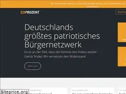 Sites similar to einprozent.de