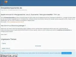 Sites similar to einsatzkomponente.de