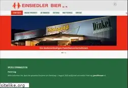 Sites similar to einsiedlerbier.ch