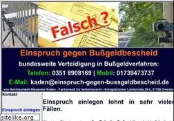 Sites similar to einspruch-gegen-bussgeldbescheid.de