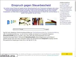 Sites similar to einspruch-steuerbescheid.de