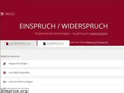 Sites similar to einspruch-widerspruch.de