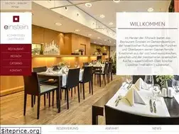 Sites similar to einstein-restaurant.de