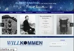 Sites similar to einstein-website.de