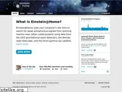 Sites similar to einsteinathome.org